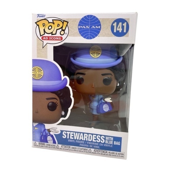 Funko Pop! Ad Icons Pan Am Stewardess With Blue Bag 141